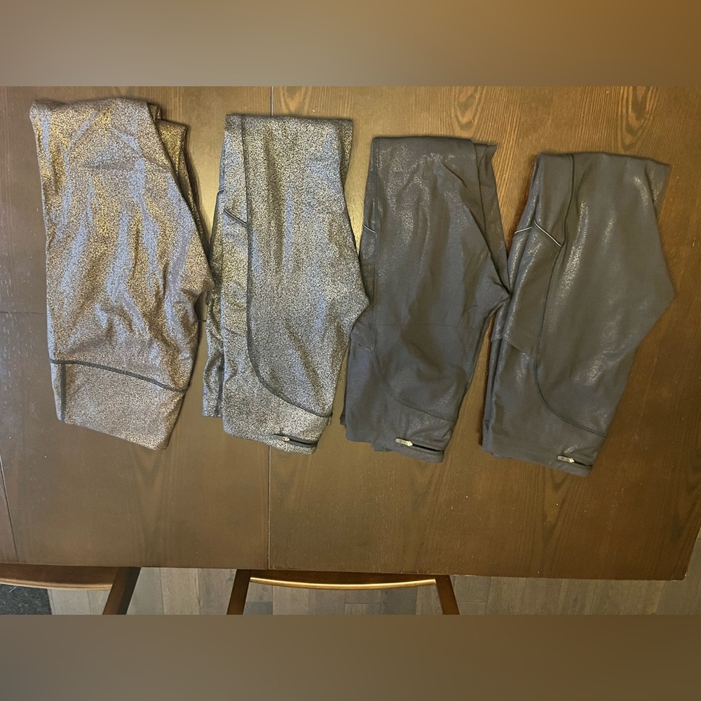 Lululemon foil leggings